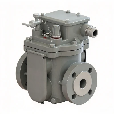 Flange-connected double float gas relay Flange-connected double float gas relay