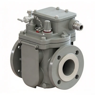Flange-connected double float gas relay Flange-connected double float gas relay