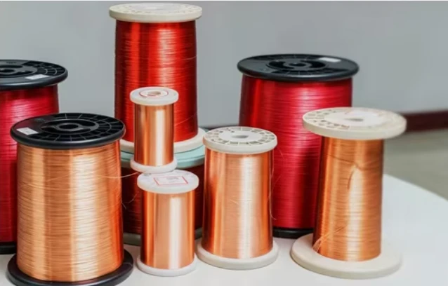 Polyester(imide) Overcoated with Polyamide-Imide Enamelled Aluminium Wire Polyester(imide) Overcoated with Polyamide-Imide Enamelled Aluminium Wire