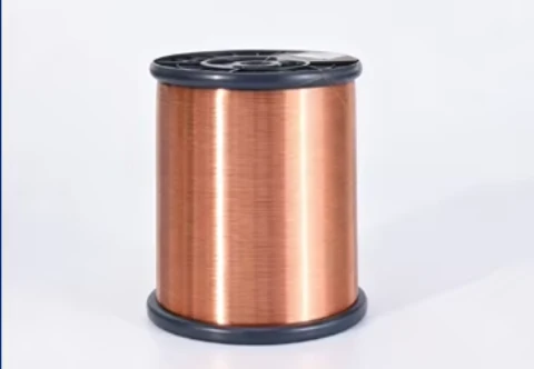 Polyurethane Enamelled Round Copper-Clad Aluminum Wire Polyurethane Enamelled Round Copper-Clad Aluminum Wire